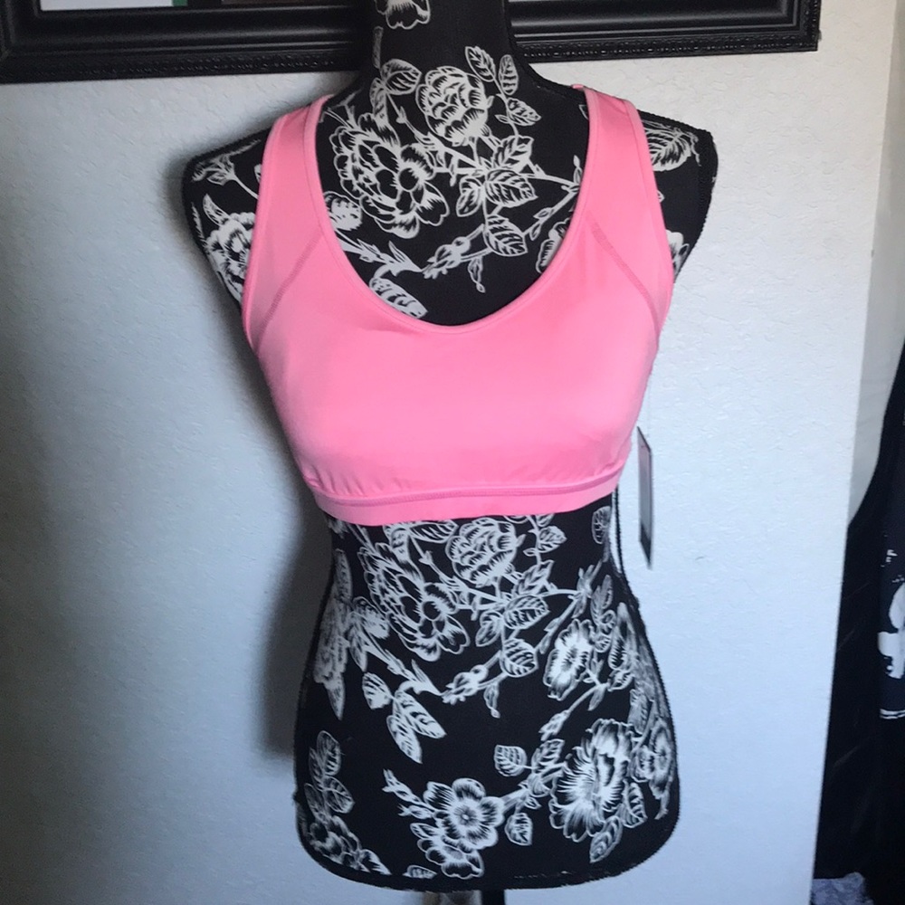 Pink Lotus PL Movement-Pretty Pink Sports Bra